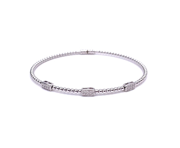 Simon G Diamond Station Bangle Bracelet A846LB2346