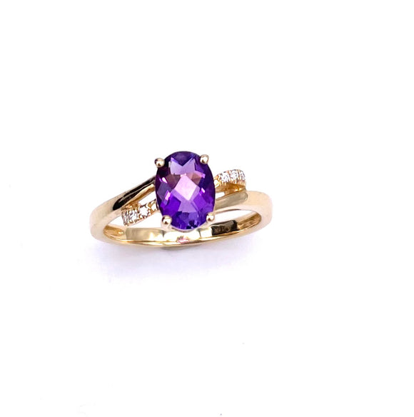 Oval Amethyst Ring C314R1750CK-A