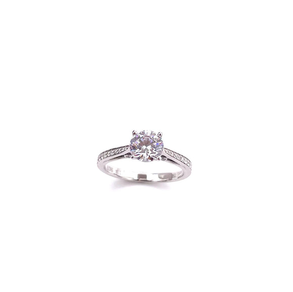 Simon G Engagement Ring A846TR700