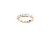 Emerald Cut Diamond Band by PeJay Creations A70SRWD19518/7
