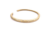 PeJay Creations Hinged Bangle Bracelet With Diamonds Rubbed In A070B19796/F/14Y