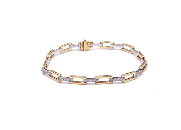 Yellow Gold Diamond Bracelet A330B428979
