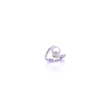Free Form Pearl and Diamond Ring C314R3109SP