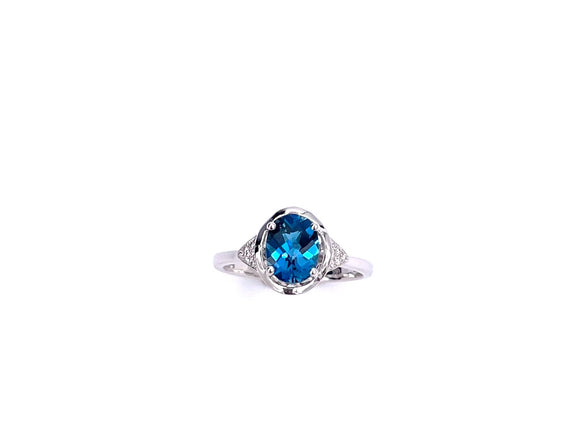 London Blue Topaz Ring C314R1448CK