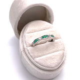 Emerald and Diamond Band C05009-2611W