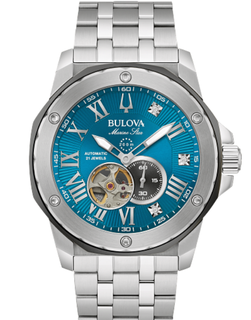 Mens Bulova Marine Star Automatic Marc Anthony Watch E31998D184