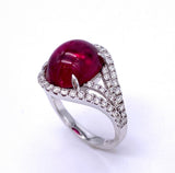 Stunning Rubellite and Diamond Ring by Cordova A0092016RB